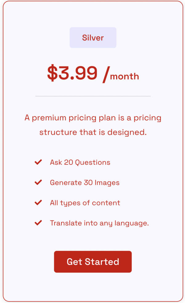 Silver Plan